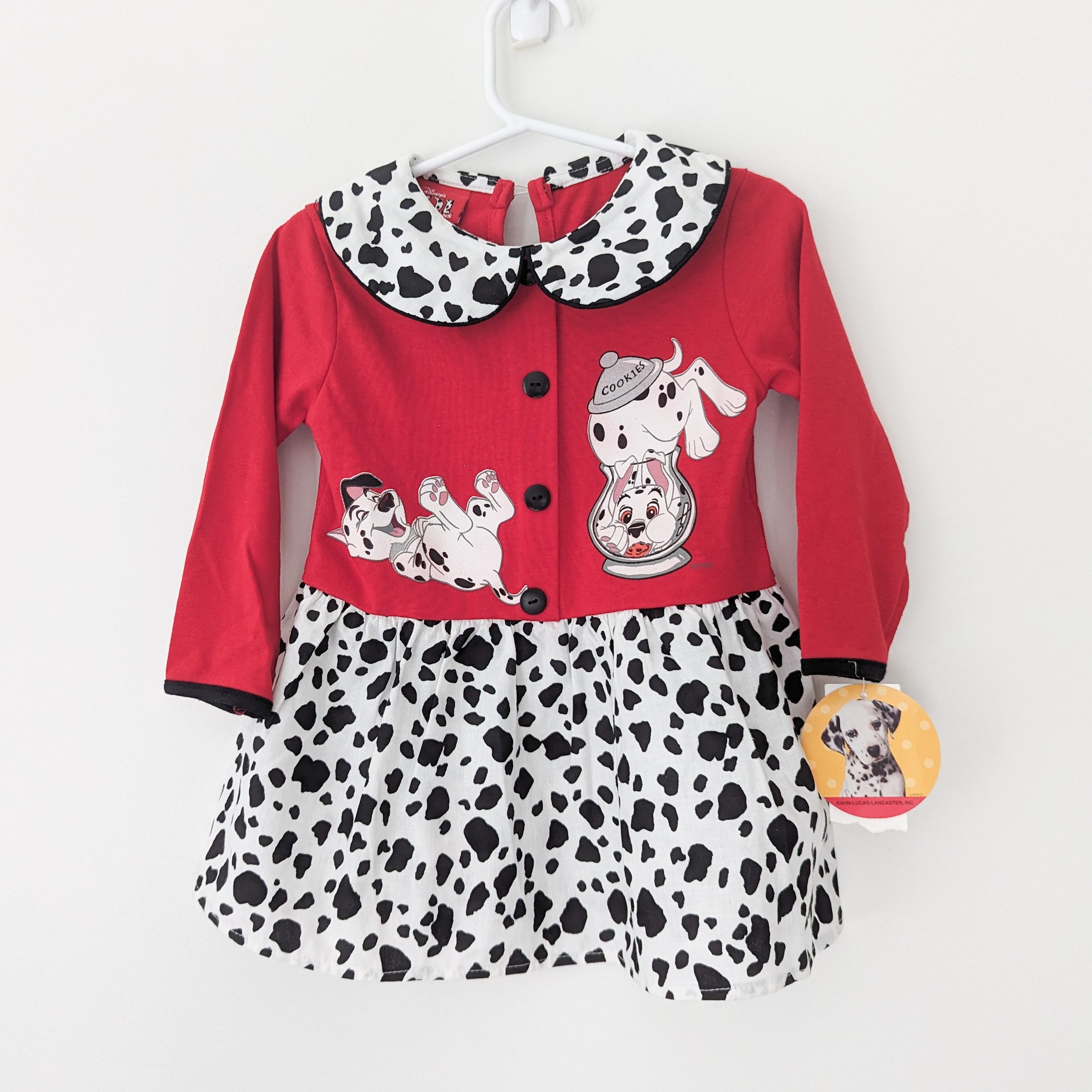 101 Dalmatians Dress • 2T – Small & Kind